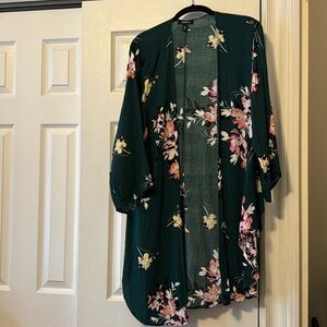 Floral kimono/duster